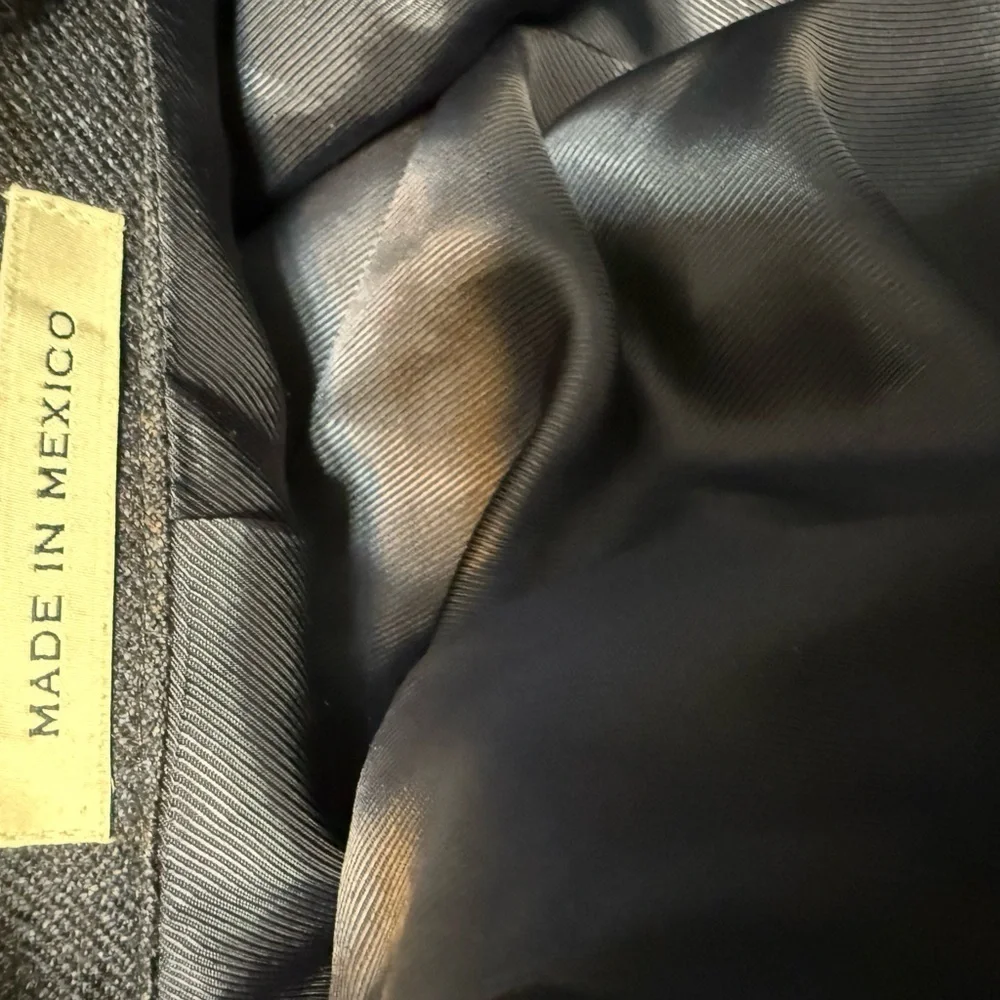 Joseph Abboud Blue Plaid suit jacket Angelico Super 100s Wool medium